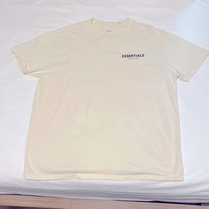 CLASSIC WHITE FEAR OF GOD ESSENTIALS T-SHIRT